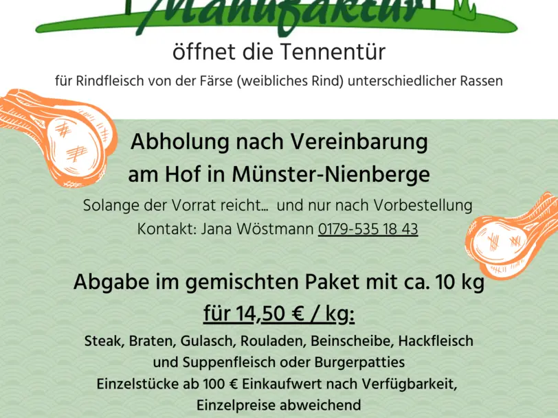 HaPiKi BEEF Manufaktur in Münster